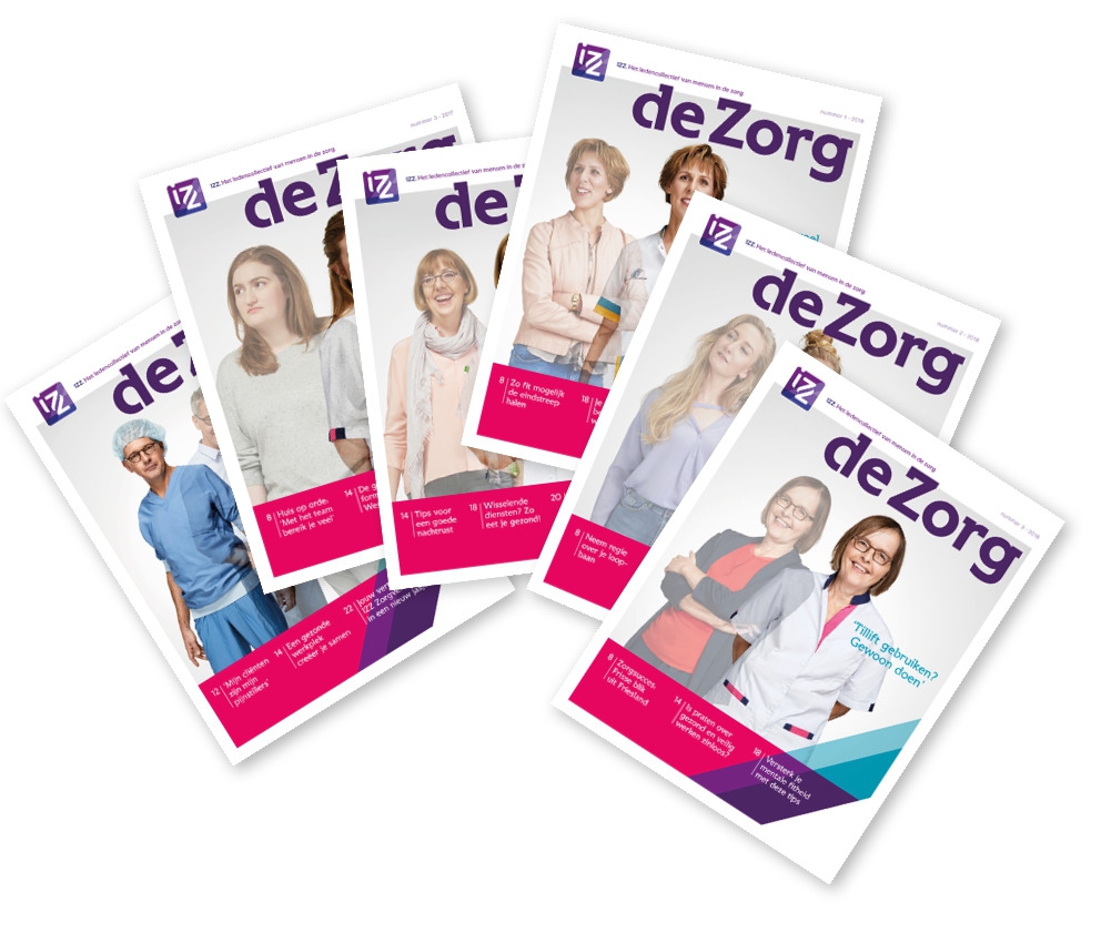 Titelblad van de IZZ - de Zorg