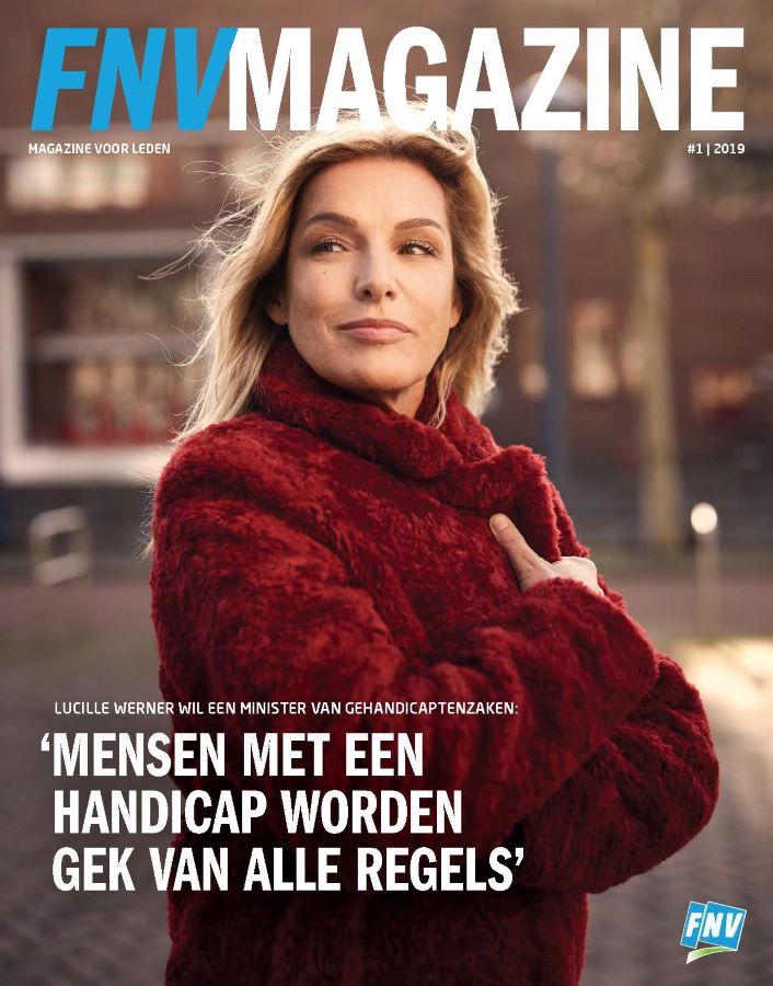 Titelblad van de FNV-Magazine