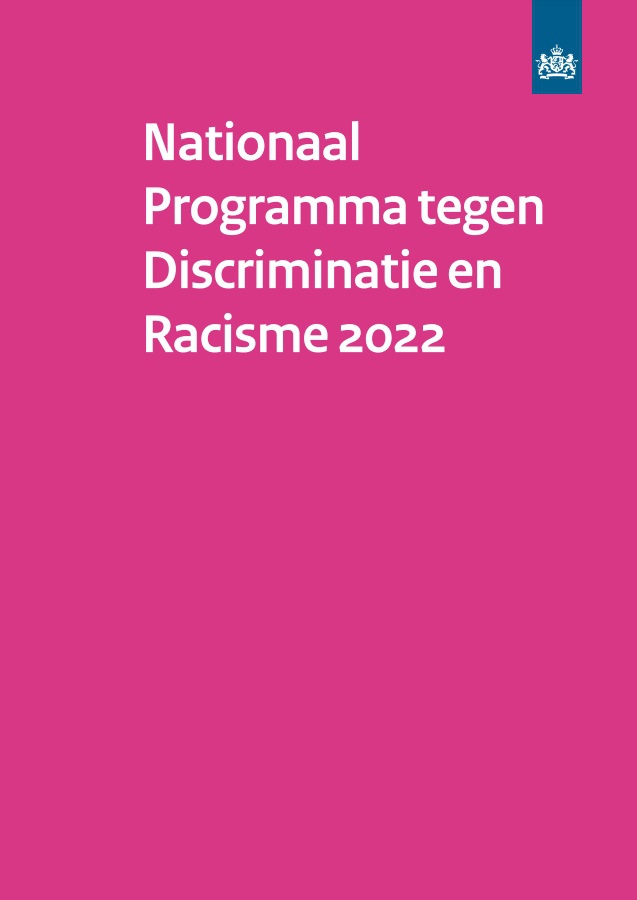 Titelblad van de Nationaal programma tegen racisme en discriminatie