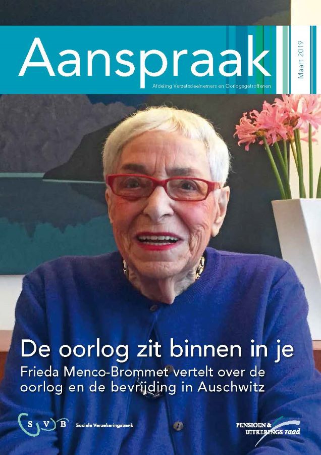 Titelblad van de Aanspraak ( Pensioen/Uitkeringsraad)